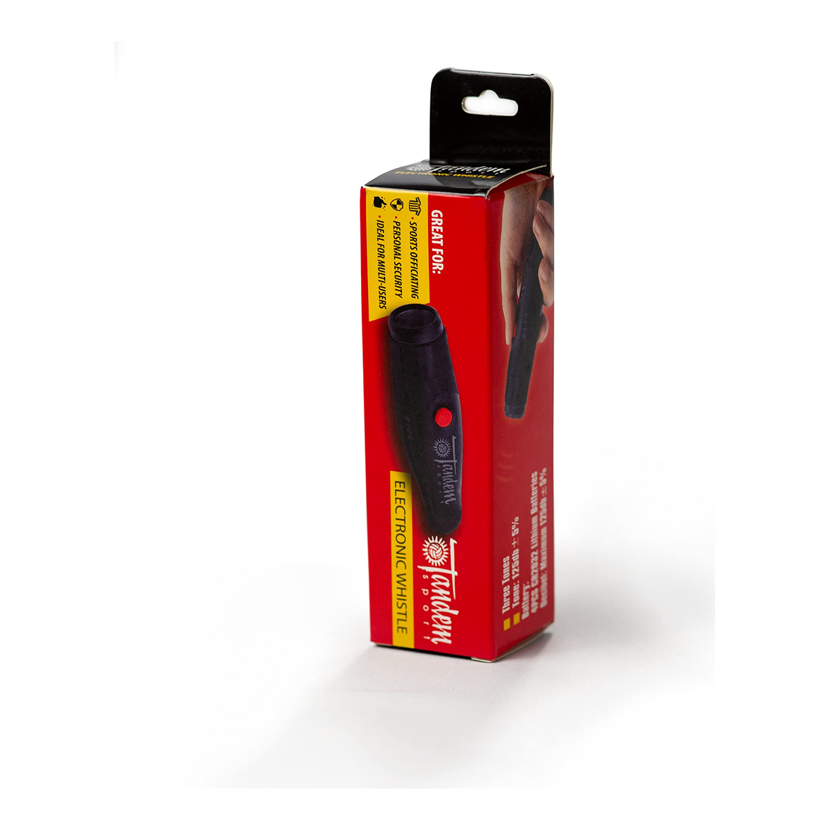 Tandem Sport 3 Tone Electronic Whistle, Black - Alternate View 4