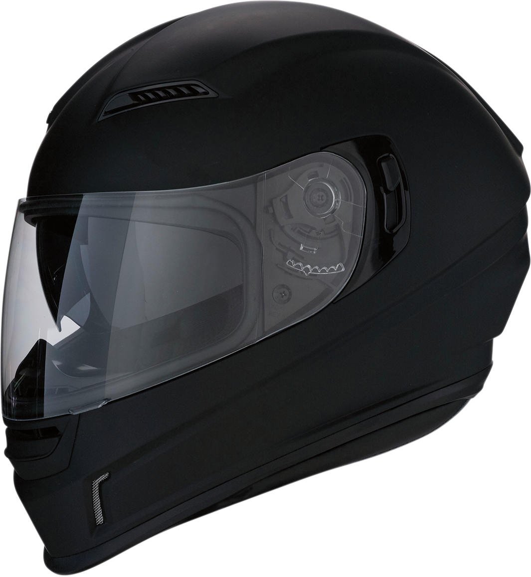 Z1R, Z1R Jackal Helmet Flat Black 2XL - Aerodynamic Design with Sun Visor and Advanced Ventilation