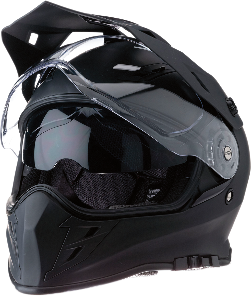Z1R, Z1R Range Dual Sport Helmet - Flat Black (Size XS) - Part 0101-10868