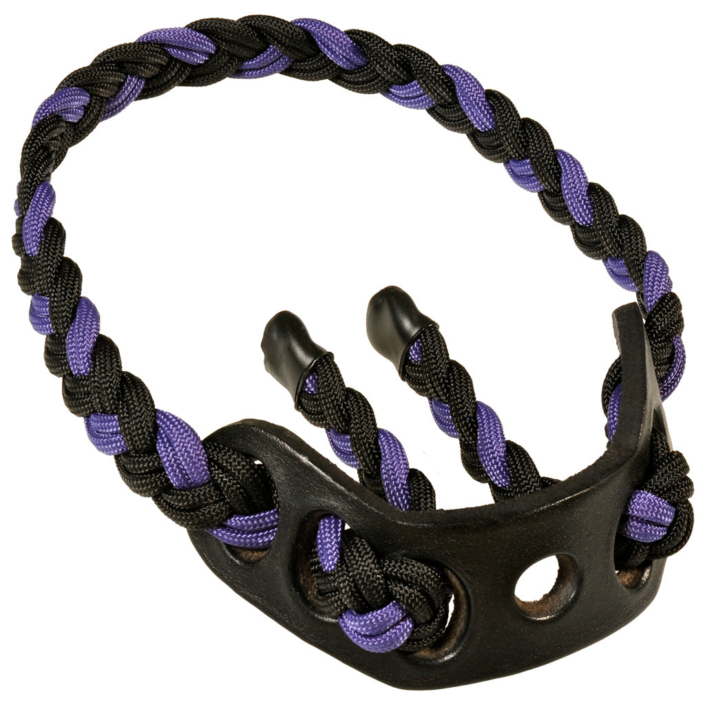 Paradox Elite Bow Sling in Black/Purple - Front View