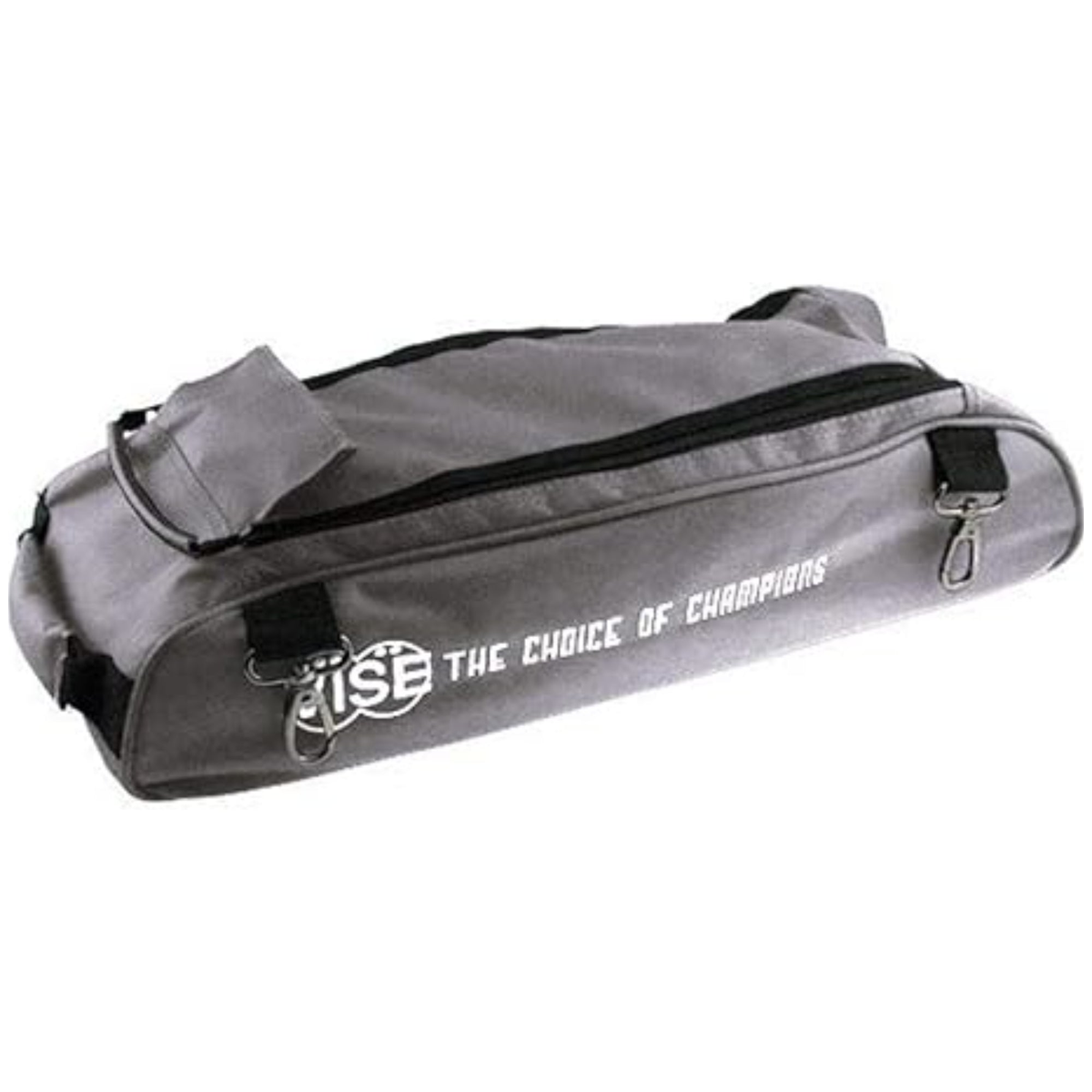 Vise 3 Ball Roller Shoe Bag Add On Clip On Storage in Grey - front view