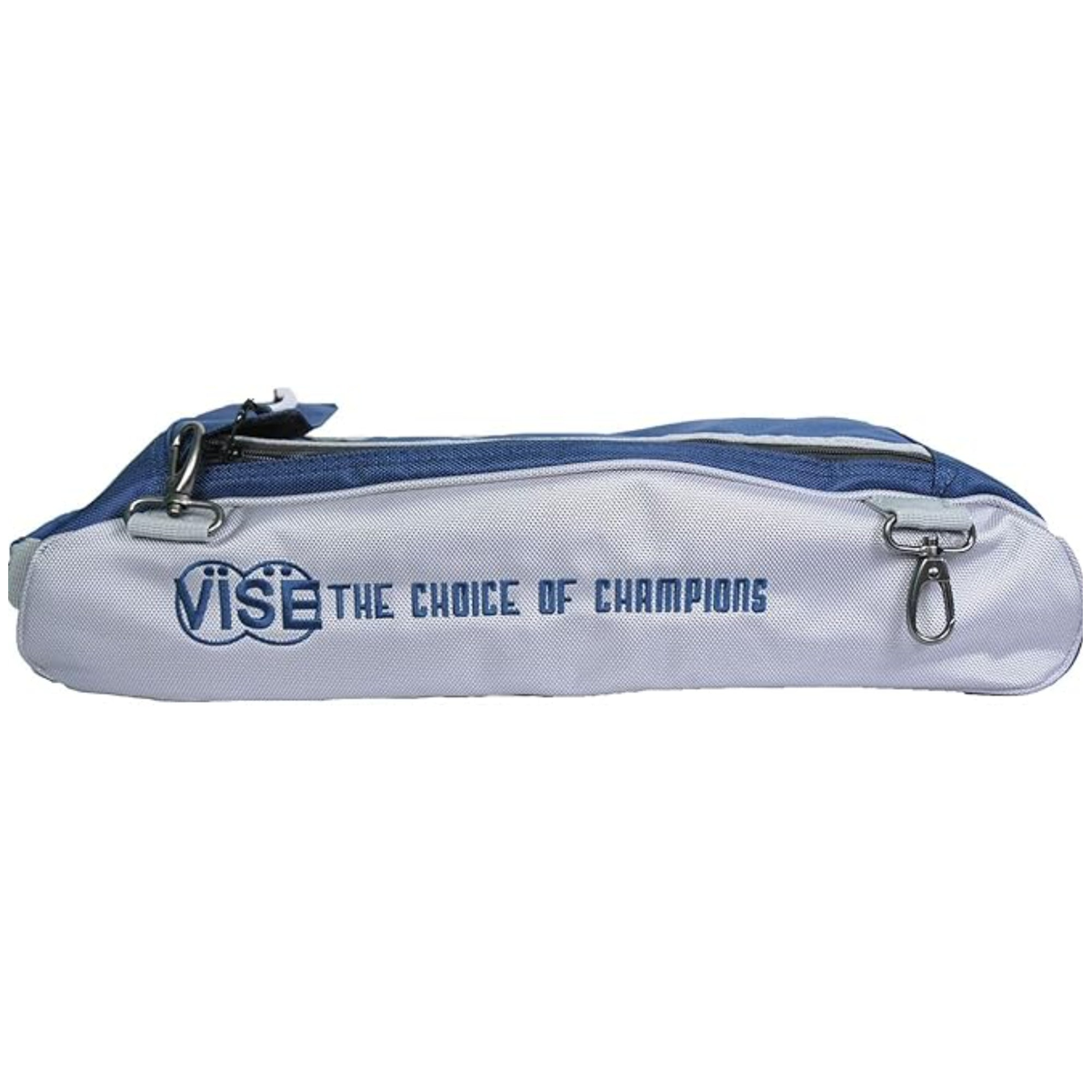 Vise 3 Ball Roller Shoe Bag Add On Clip On Storage in White - front view