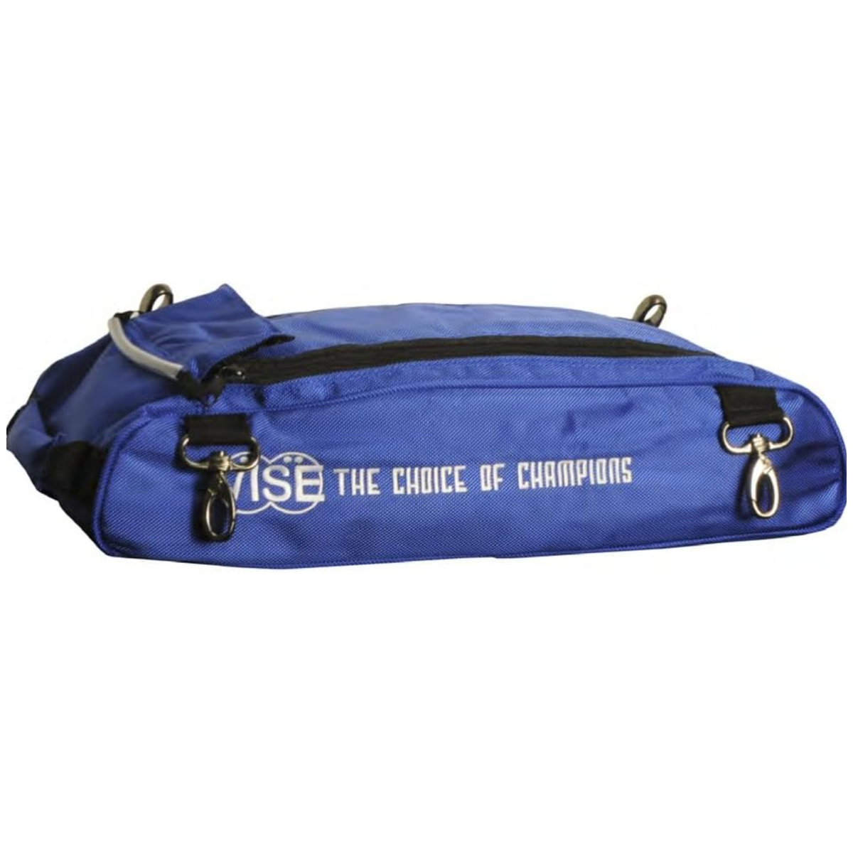 Vise 3 Ball Roller Shoe Bag Add On Clip On Storage in Blue - front view