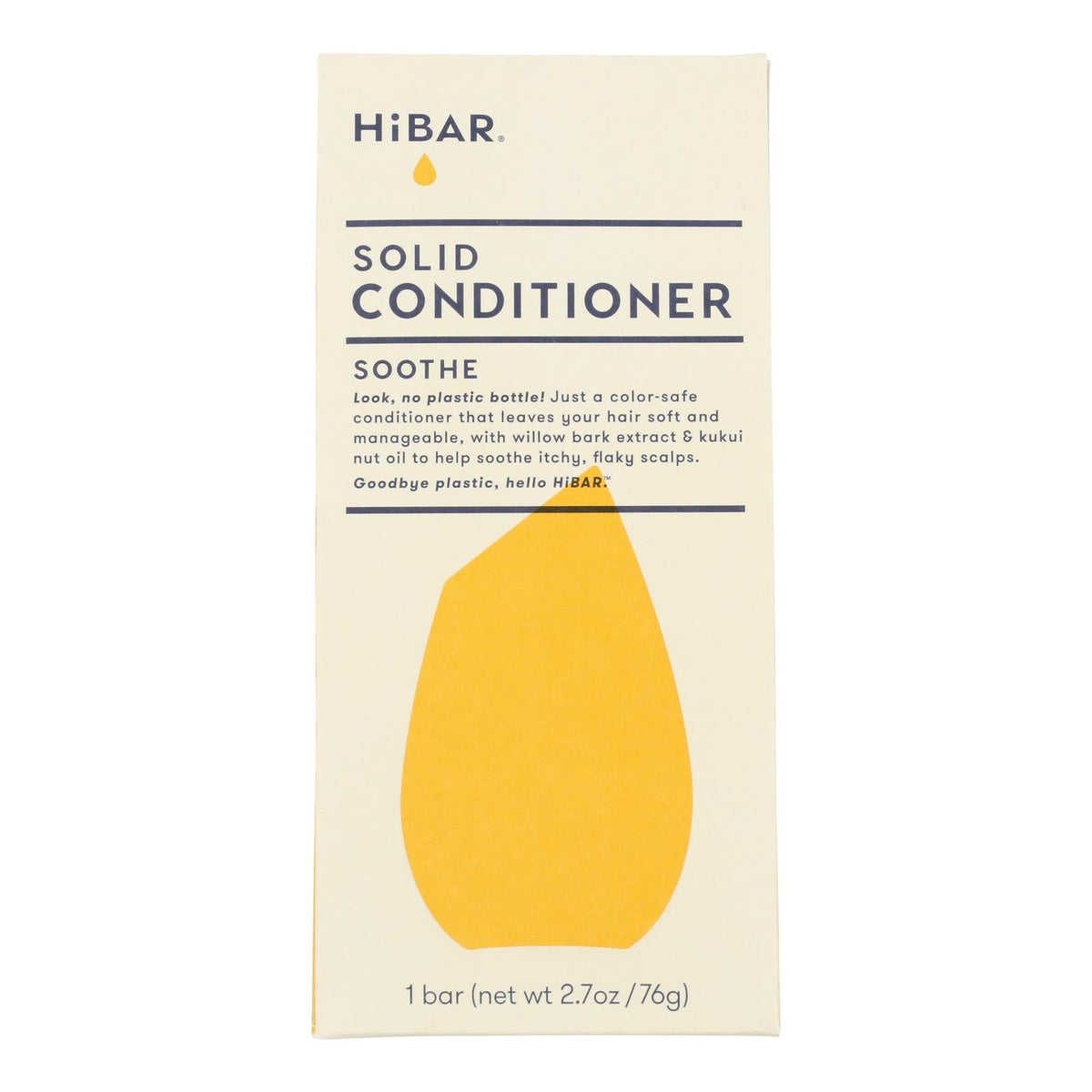 HiBAR Soothe Solid Conditioner, 2.7 oz