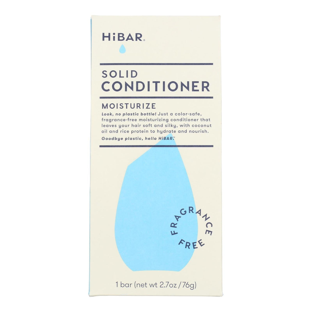 Hibar Inc - Conditioner Solid Fragrance-Free  - 2.7 Oz