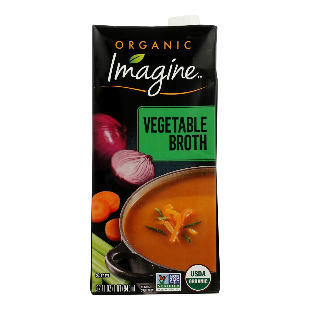 Imagine Vegetable Broth, 32 fl oz (Case of 6)