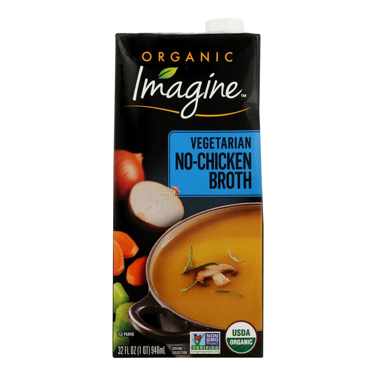 Imagine Foods - Broth No Chicken (Pack of Six-Thirty Two Fl Oz)