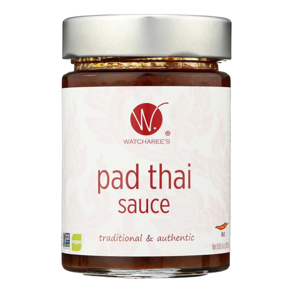 Watcharee's Pad Thai Sauce, 9.8 fl oz (Case of 6)