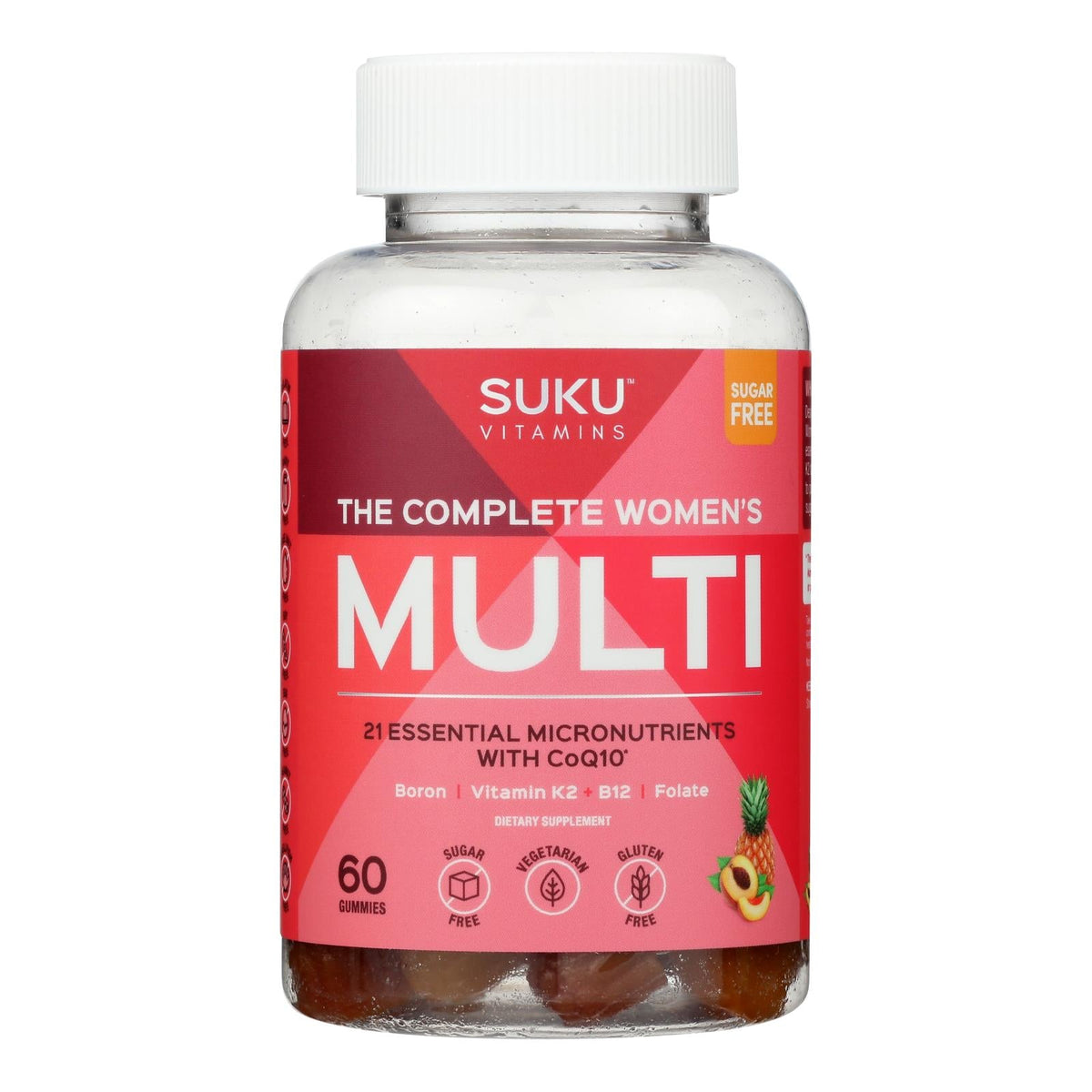 Suku Vitamins Complete Women's Multivitamin Gummies, 60 ct