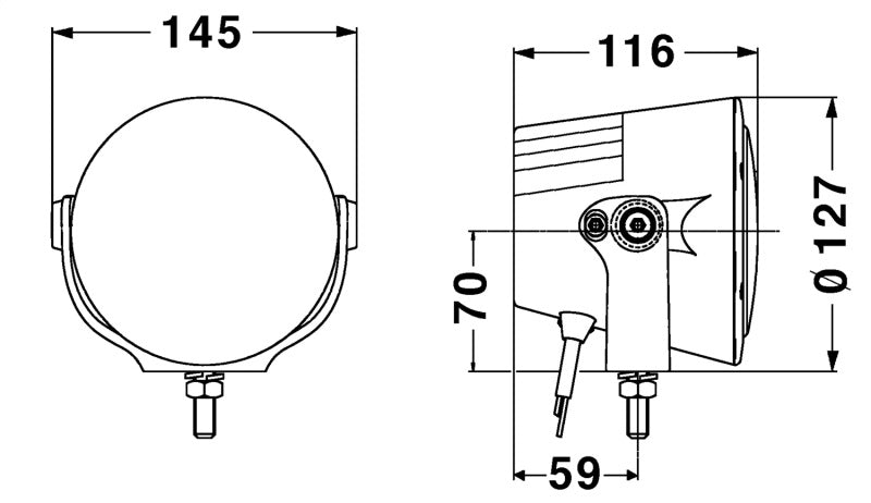 Hella Rallye 4000 X LED Lamp - View 9