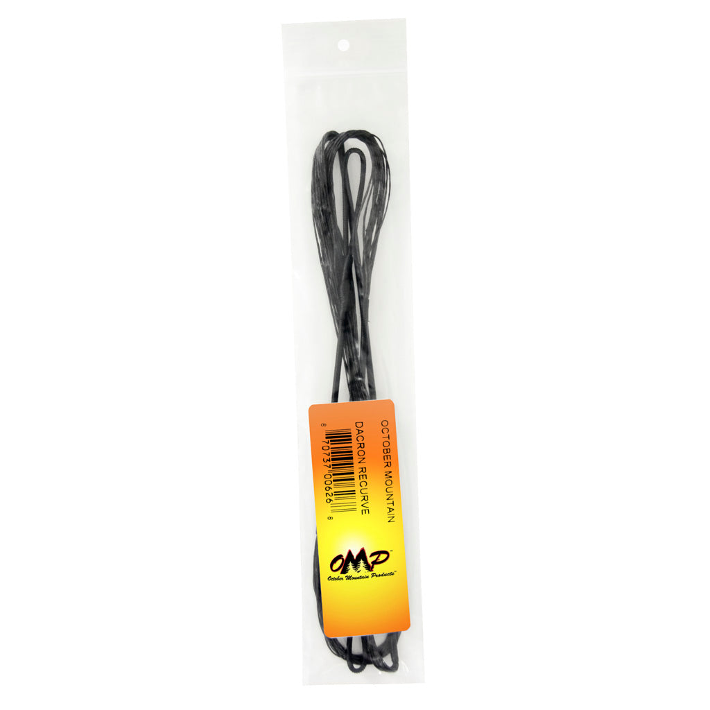 October Mountain Recurve String in B50 60 in. AMO 12 Strand - Front View