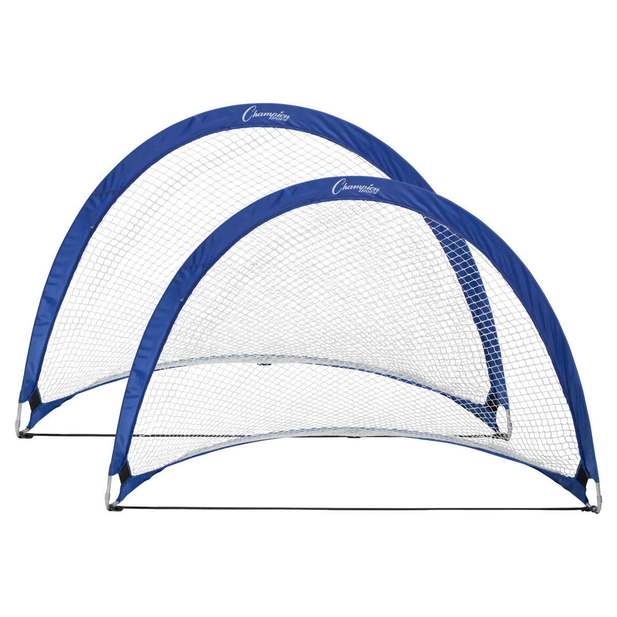 Champion Sports Extreme Soccer Pop-Up Half Moon Goals, Pair - Alternate View 11