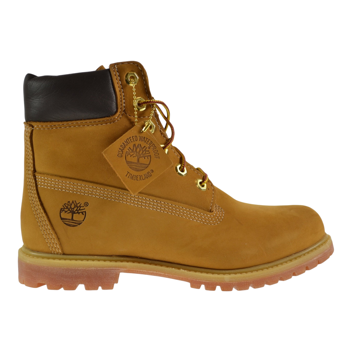 Timberland 6-Inch Premium Waterproof Women's Boots — Tan Nubuck
