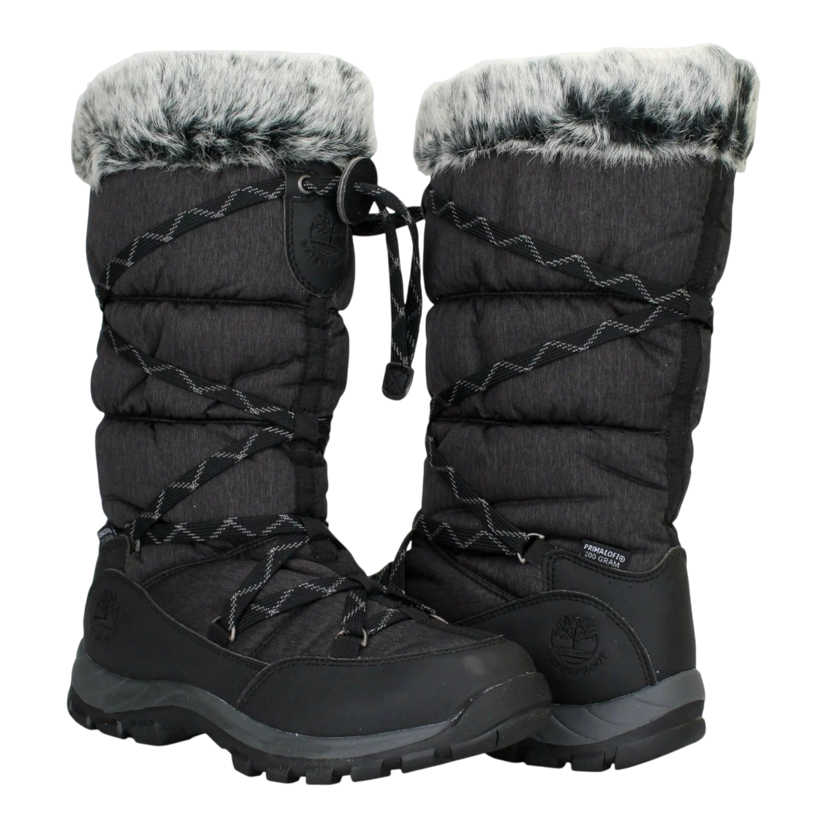 Timberland Chillberg Over the Chill Waterproof Women's Boots — Black Leather