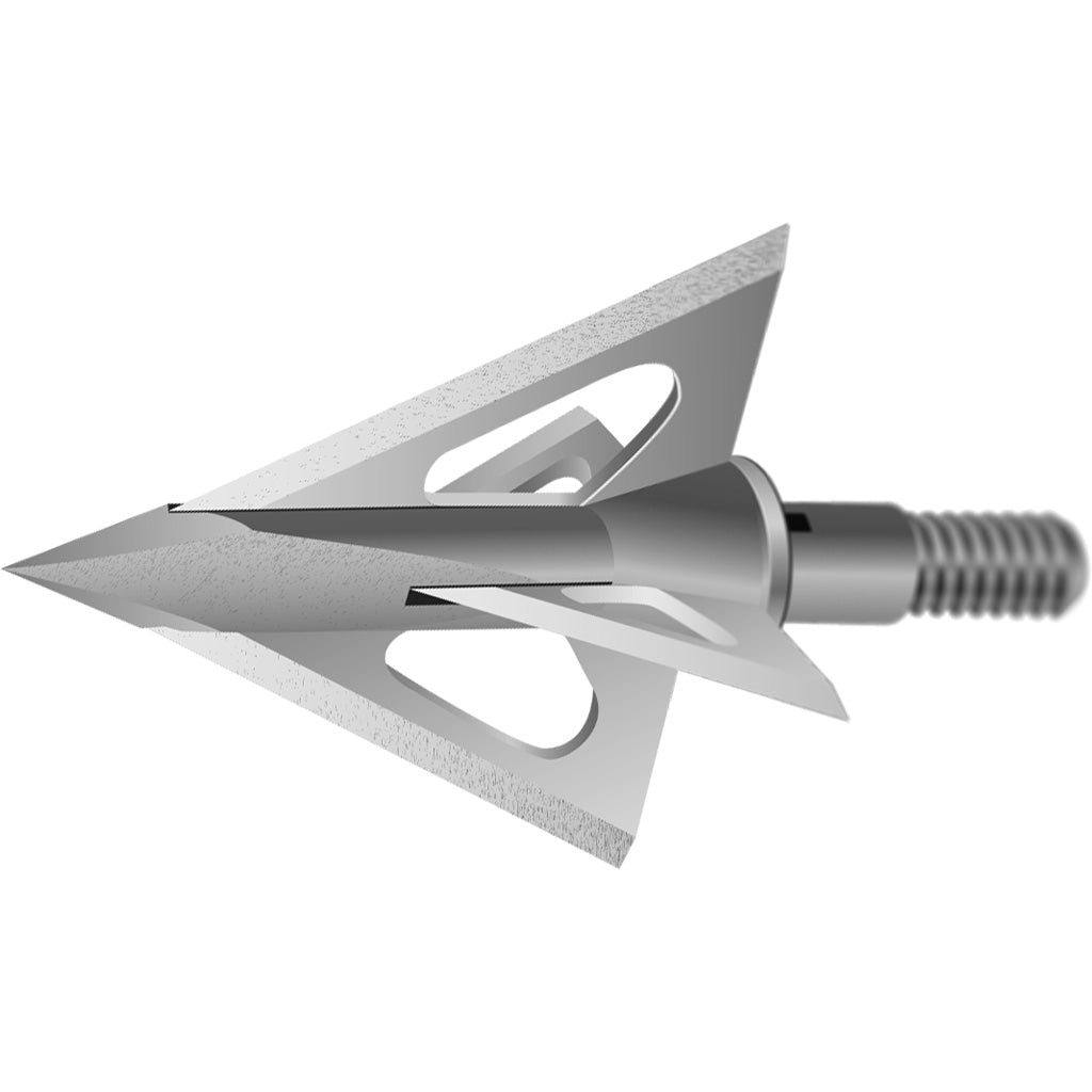 Slick Trick Viper Trick Broadheads in Silver 125 gr. - Front View