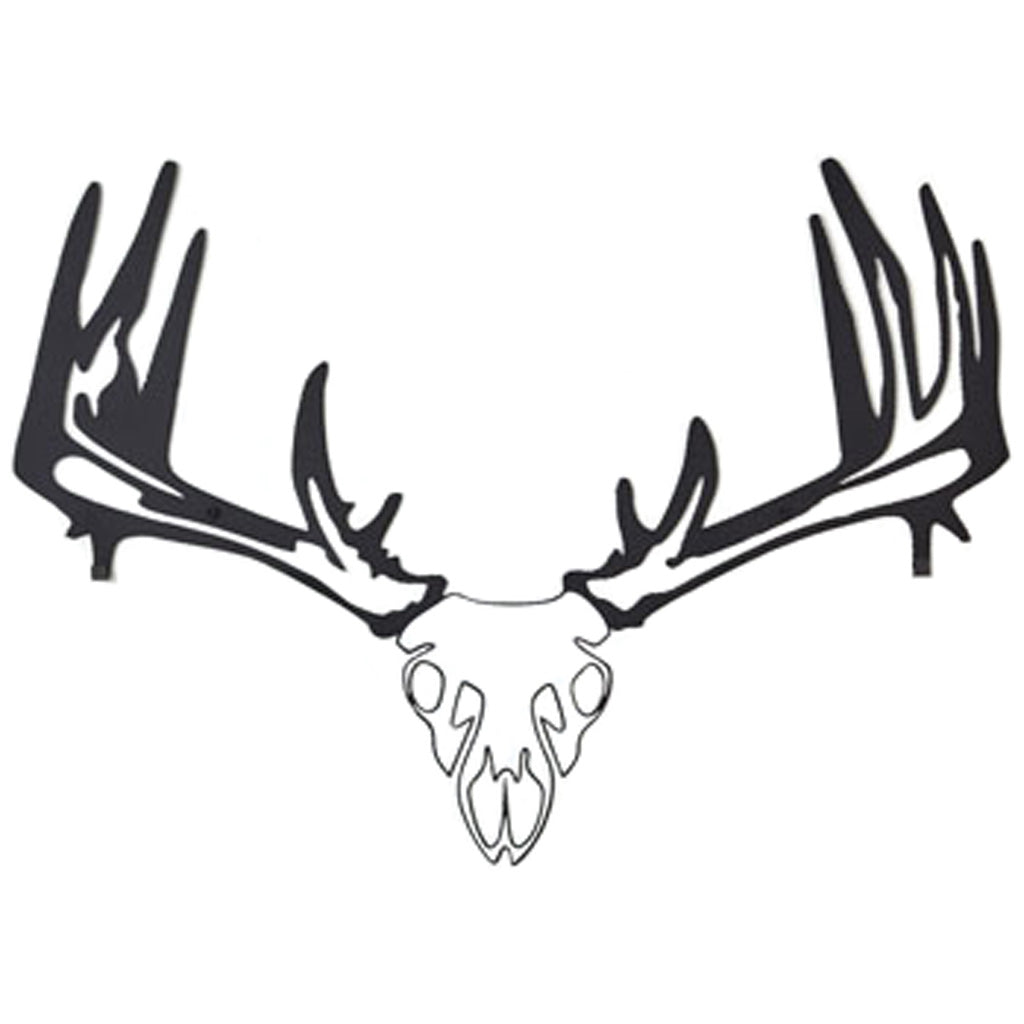 Raxx Bow Hanger in Whitetail Skull - Front View