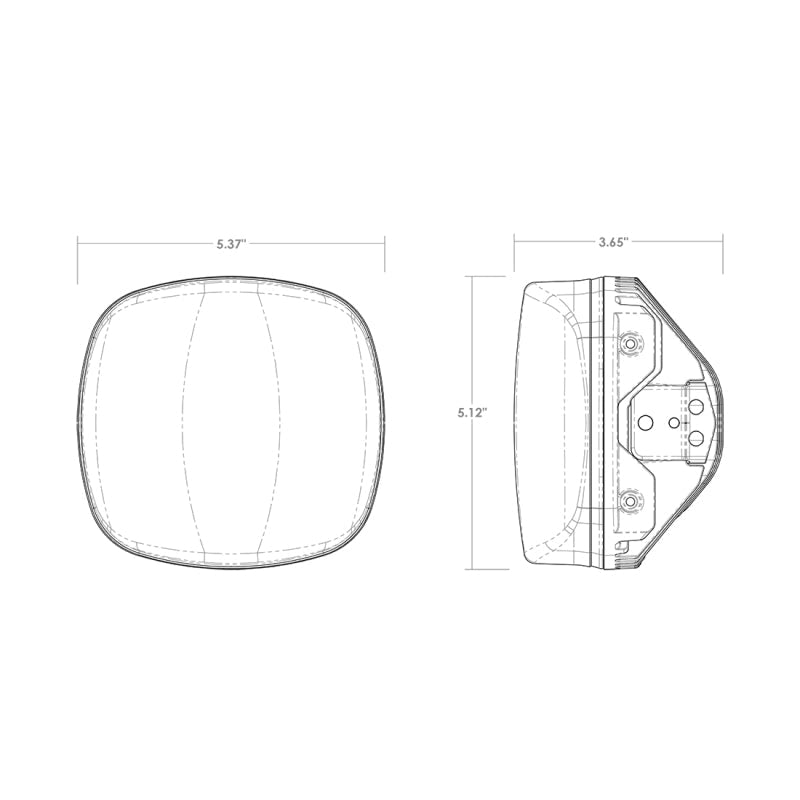 Rigid Industries Adapt XE LED Moto Kit - White - View 16