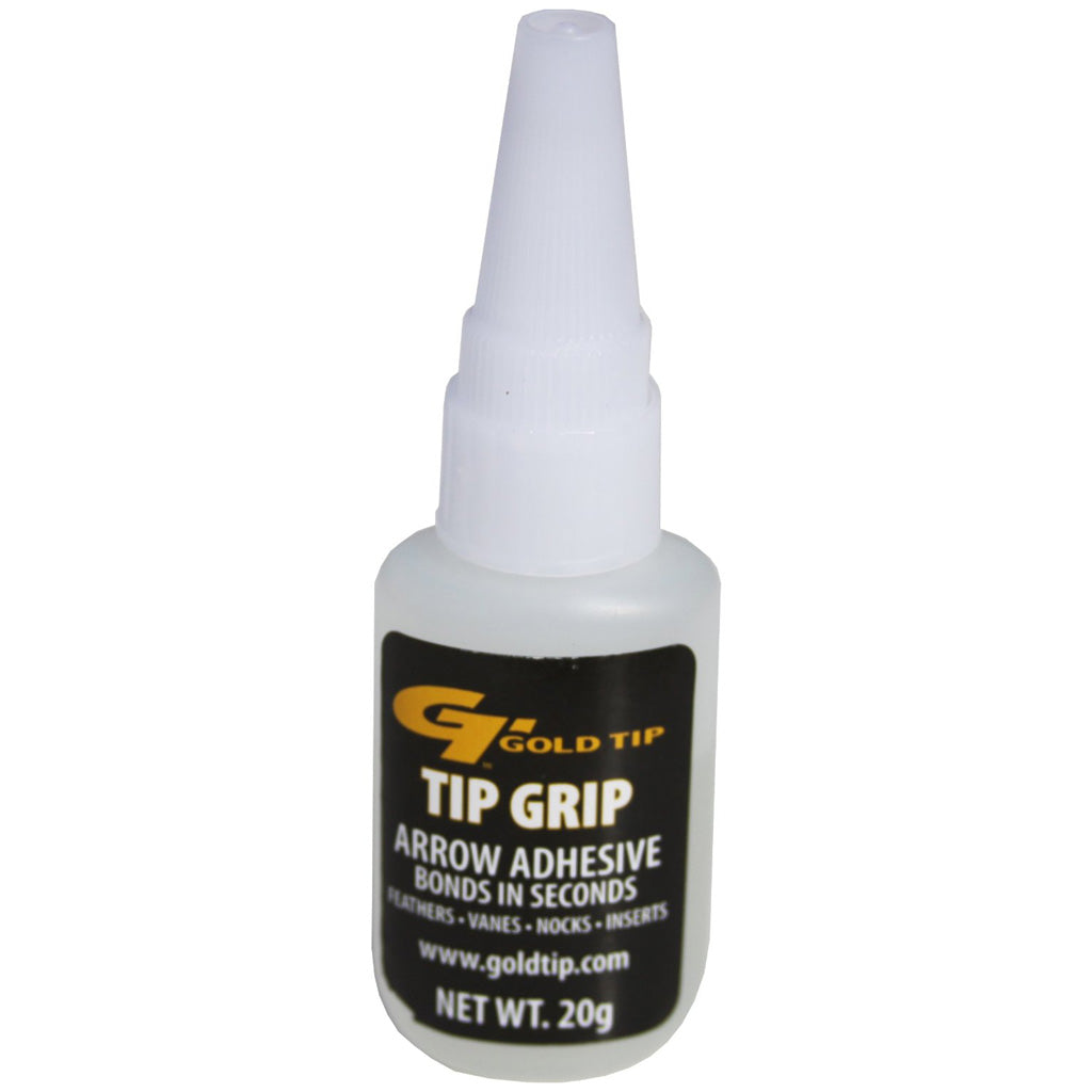Gold Tip Tip-Grip Glue in 20 gram - Front View