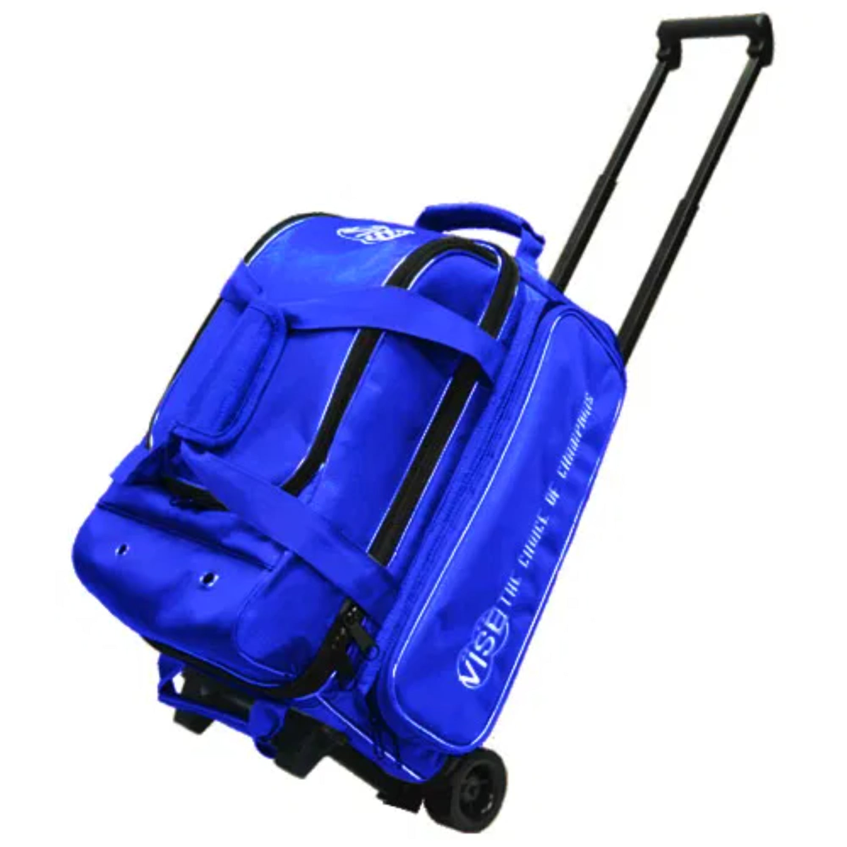 Vise 2 Ball Economy Roller Bowling Bag Durable Smooth Roll - front view