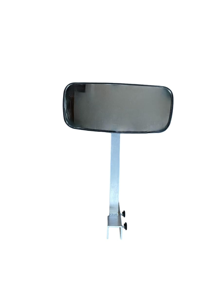Pontoon Boat 12" Rail Mount Rearview Mirrorr