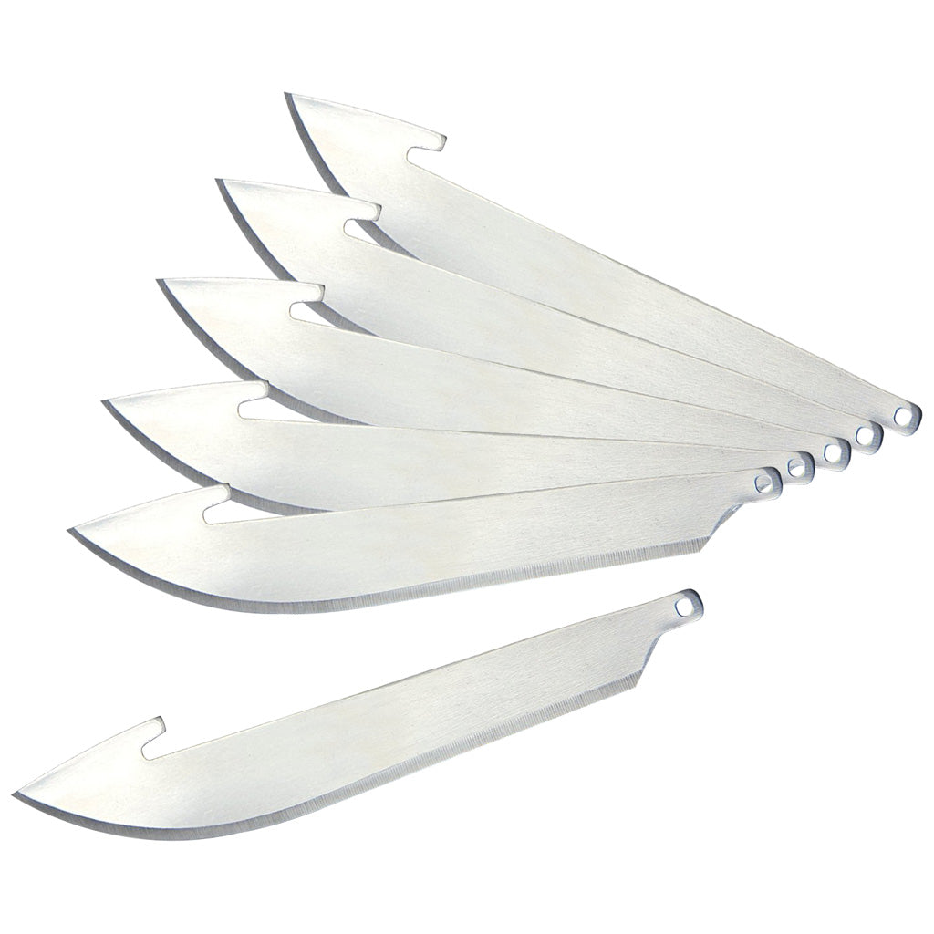 Outdoor Edge Razor-Lite in Replacement Blades 3 in. 6 pk. - Front View