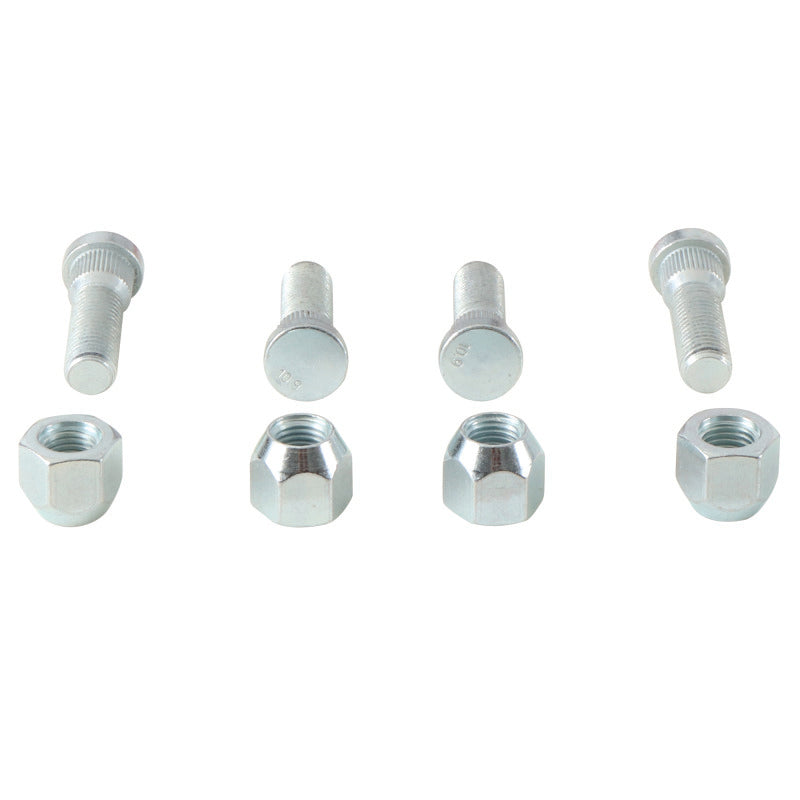 QuadBoss, QuadBoss Polaris Brutus HD PTO Front Wheel Stud & Nut Kit (Part #608275)