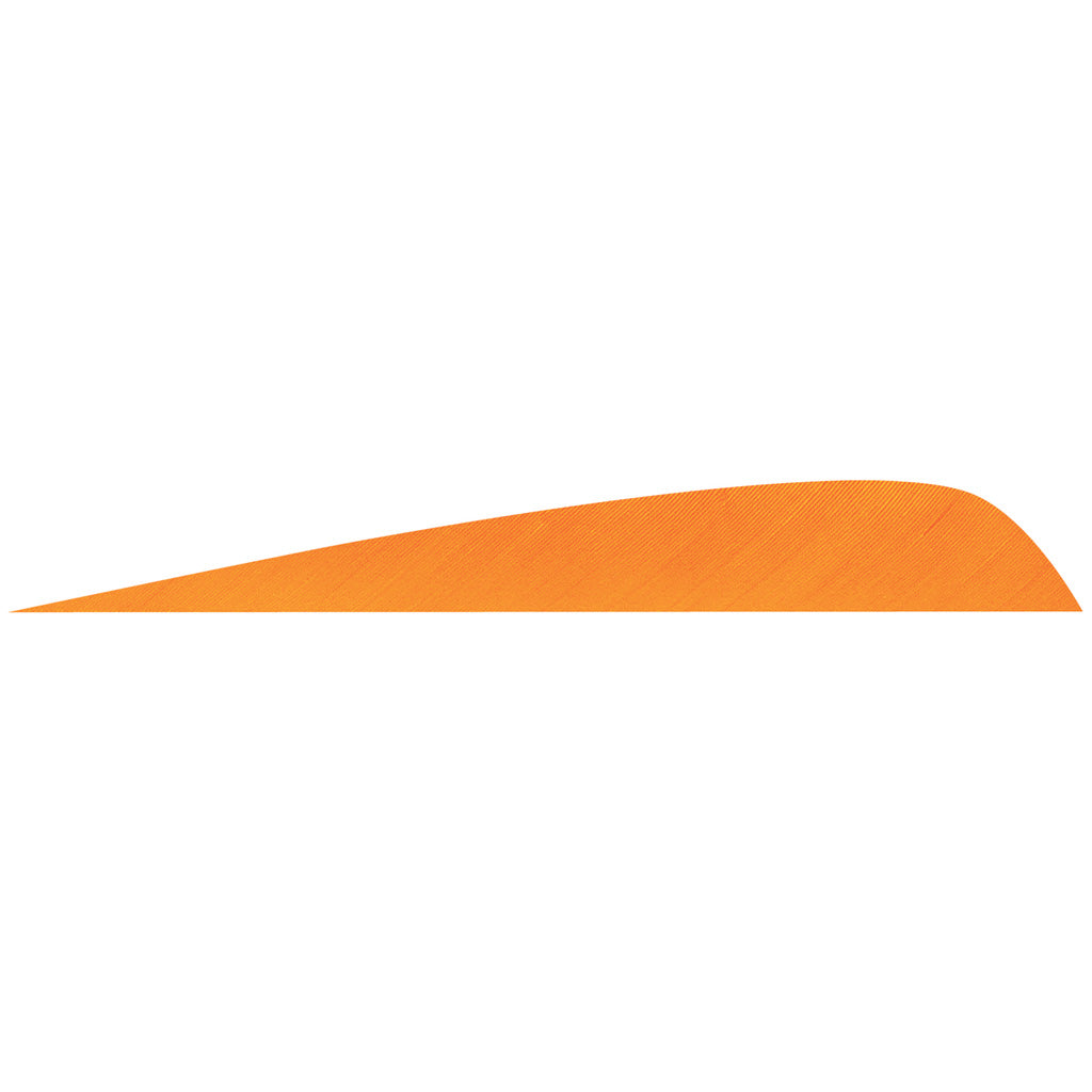 Gateway Parabolic Feathers in Orange 4 in. RW 12 pk. - Front View