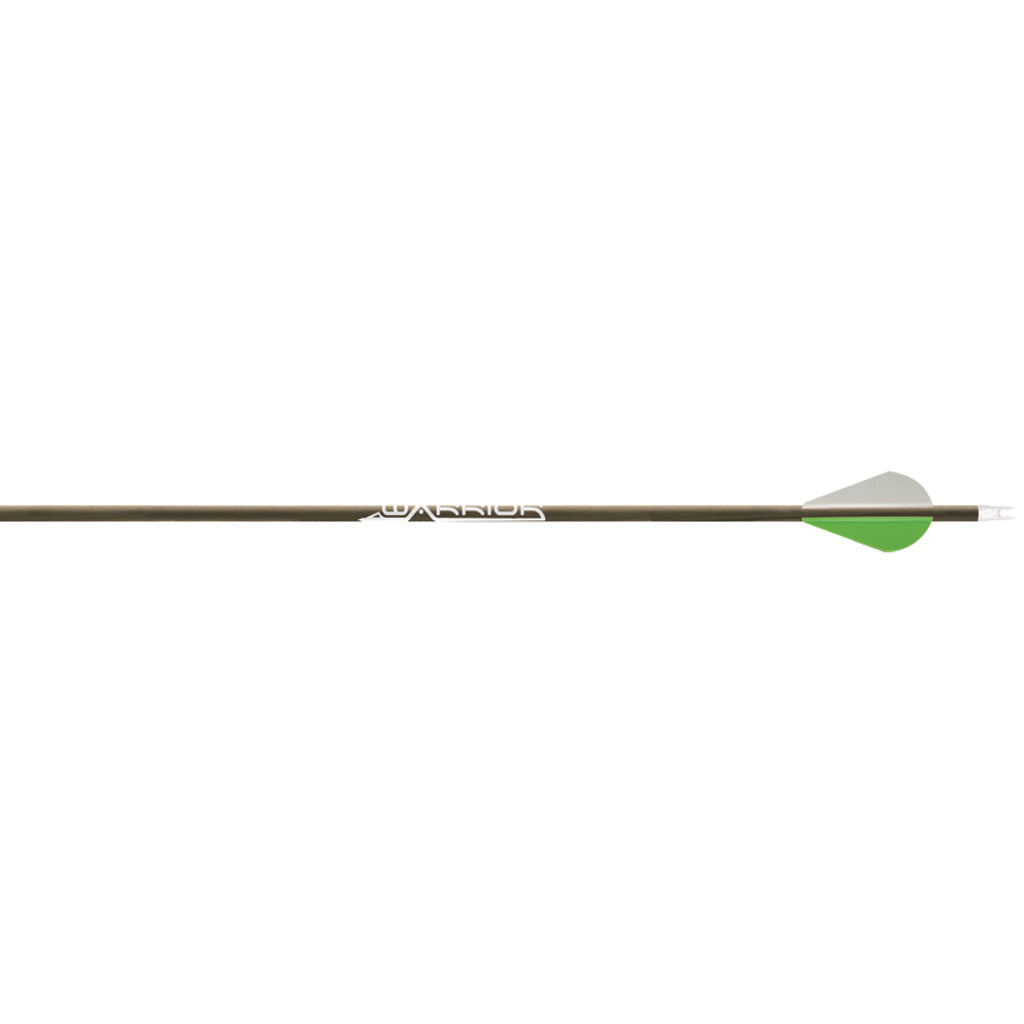 Gold Tip Warrior Arrows in 400 Raptor Vanes 72 pk. - Front View