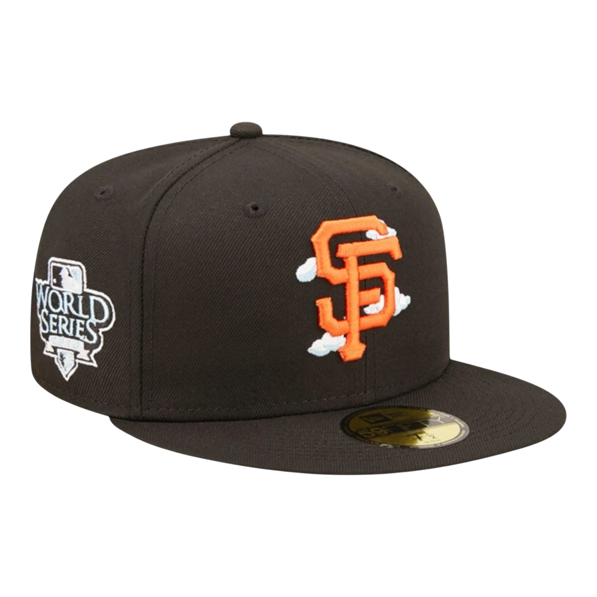 New Era 59FIFTY MLB San Francisco Giants Comic Cloud Men's Fitted Hat — Black