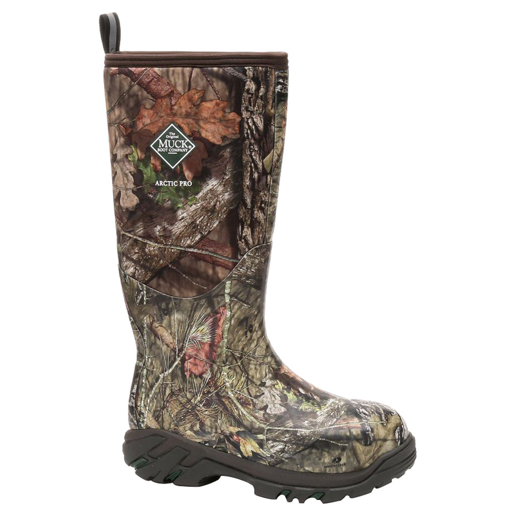 Muck Boots Muck Arctic Pro Boot in Mossy Oak Country Camo Men's 12 - Front View