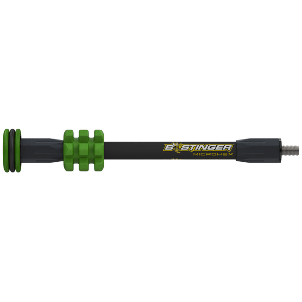 Bee Stinger MicroHex Stabilizer in Green 10 in. - Front View