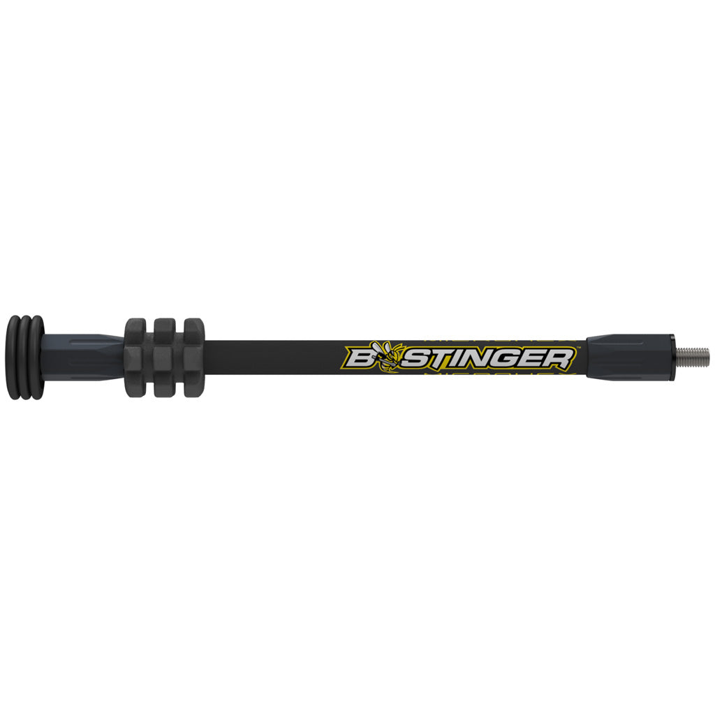 Bee Stinger MicroHex Stabilizer in Matte Black 10 in. - Front View