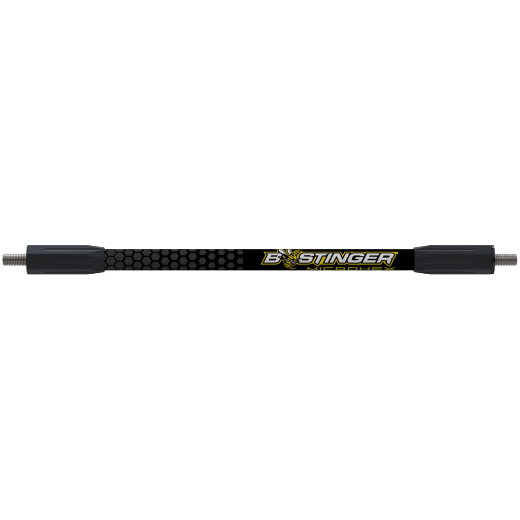 Bee Stinger MicroHex V-Bar in Blackout 12 in. - Front View