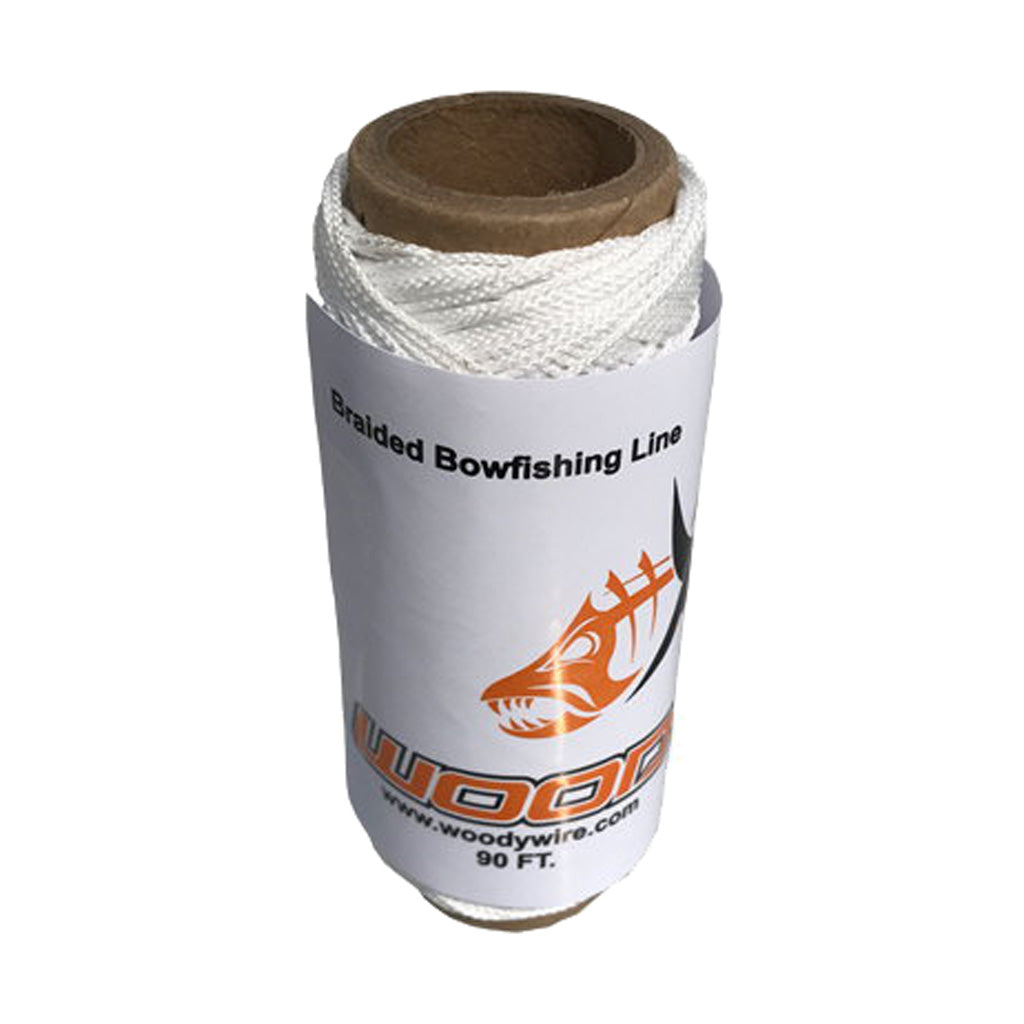 Woody Wire Bowfishing Braided Line in 90 ft. - Front View