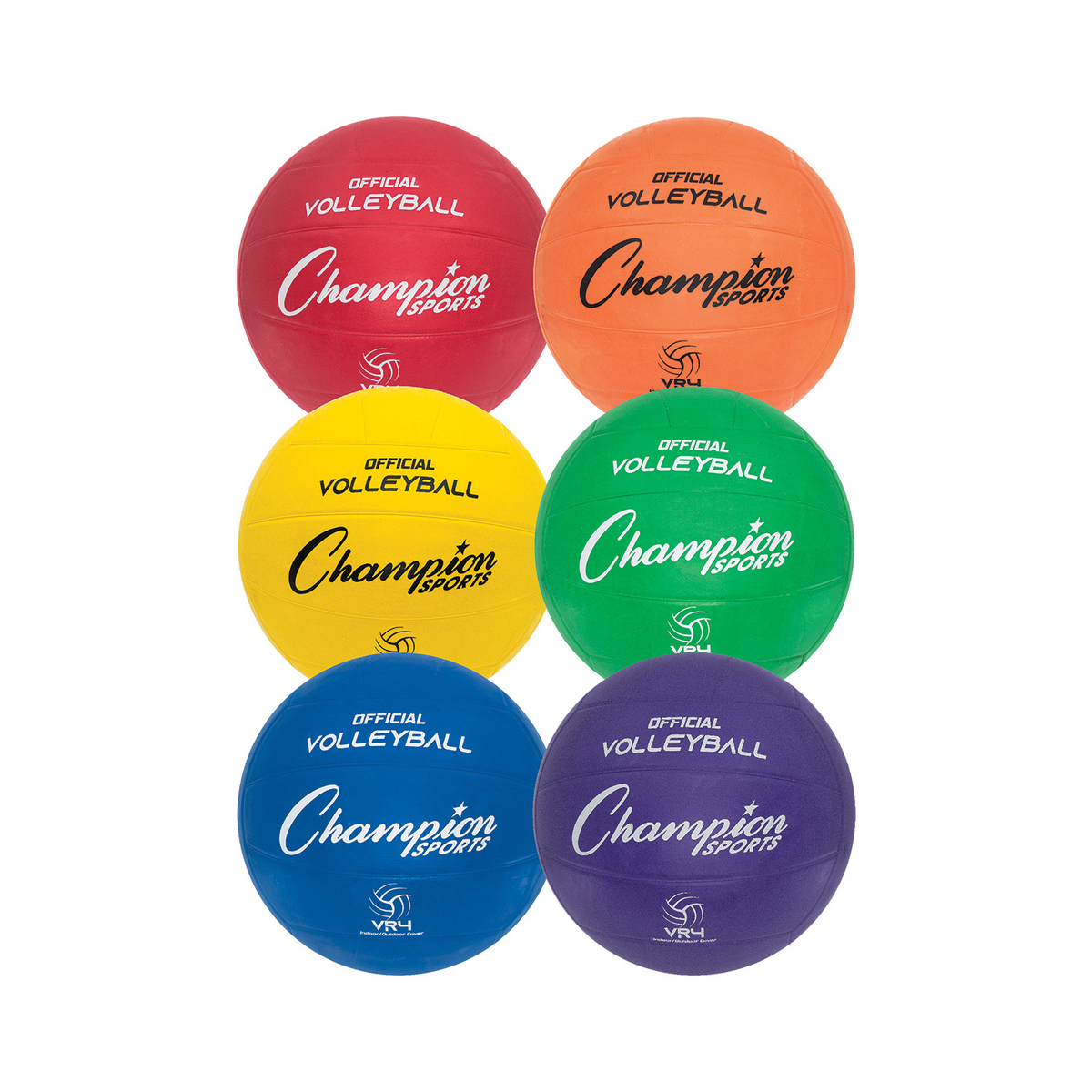 Champion Sports Rubber Volleyball, Official Size - Alternate View 9