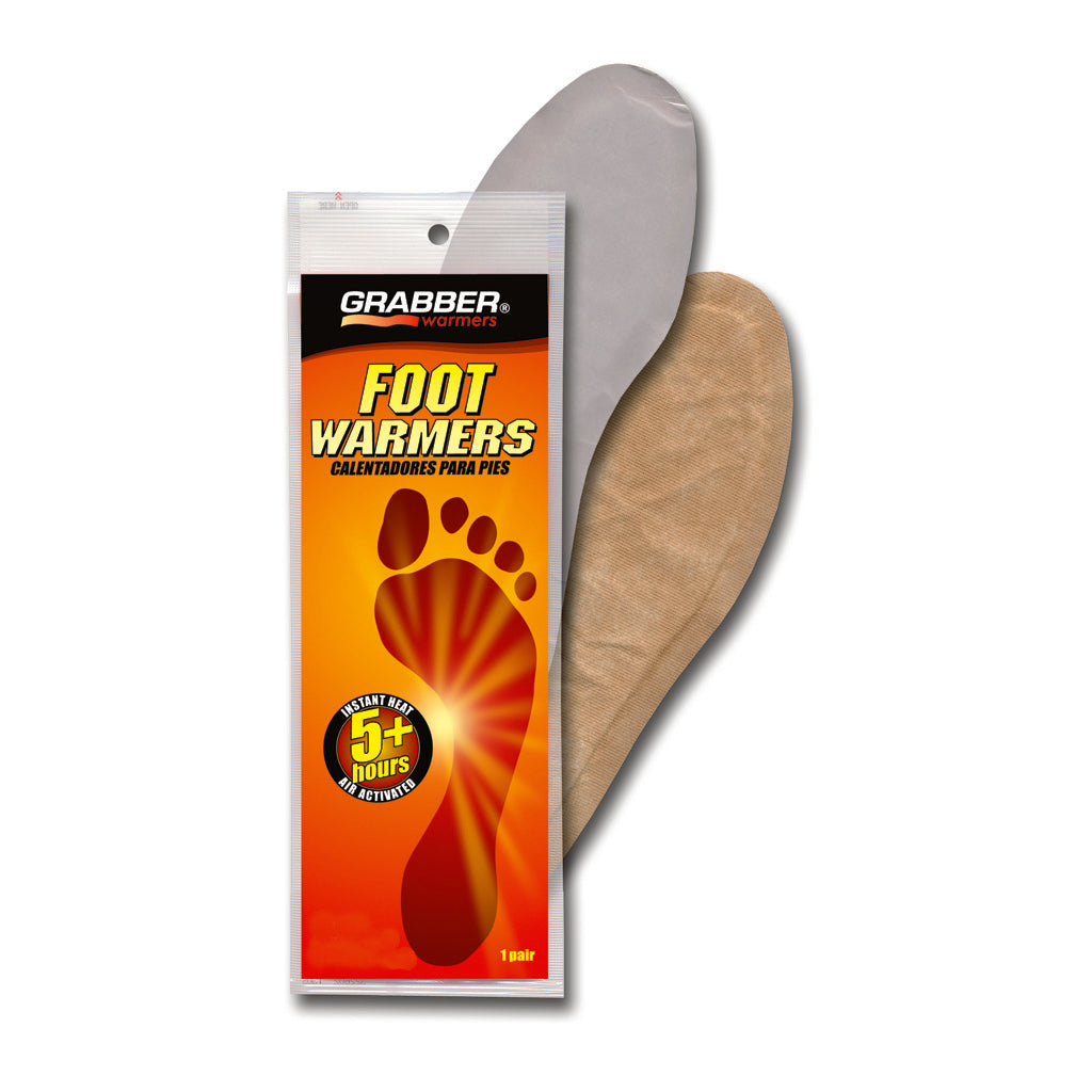 Grabber Insole Foot Warmers - Front View