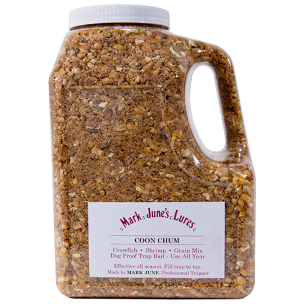 Mark June Coon Chum Raccoon Bait - Front View