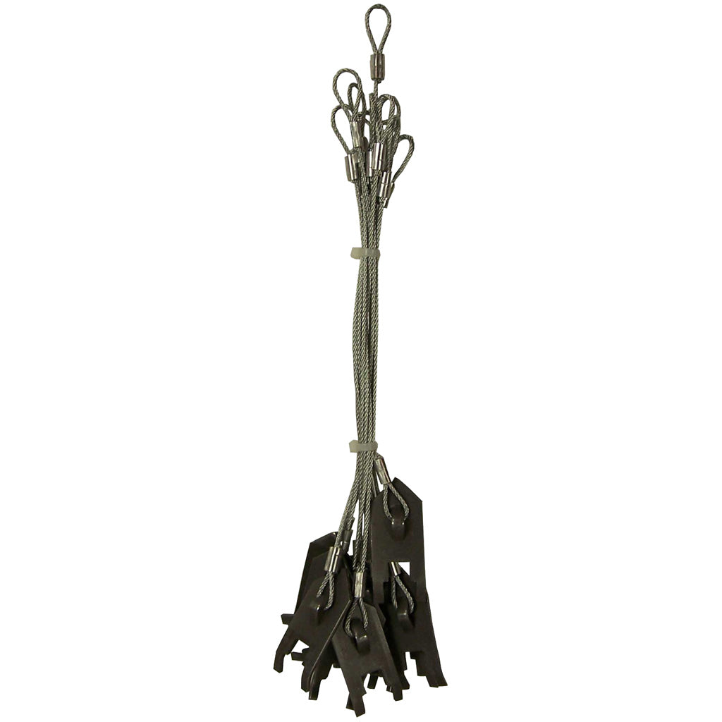 Wolf Fang Cable Stakes - Front View