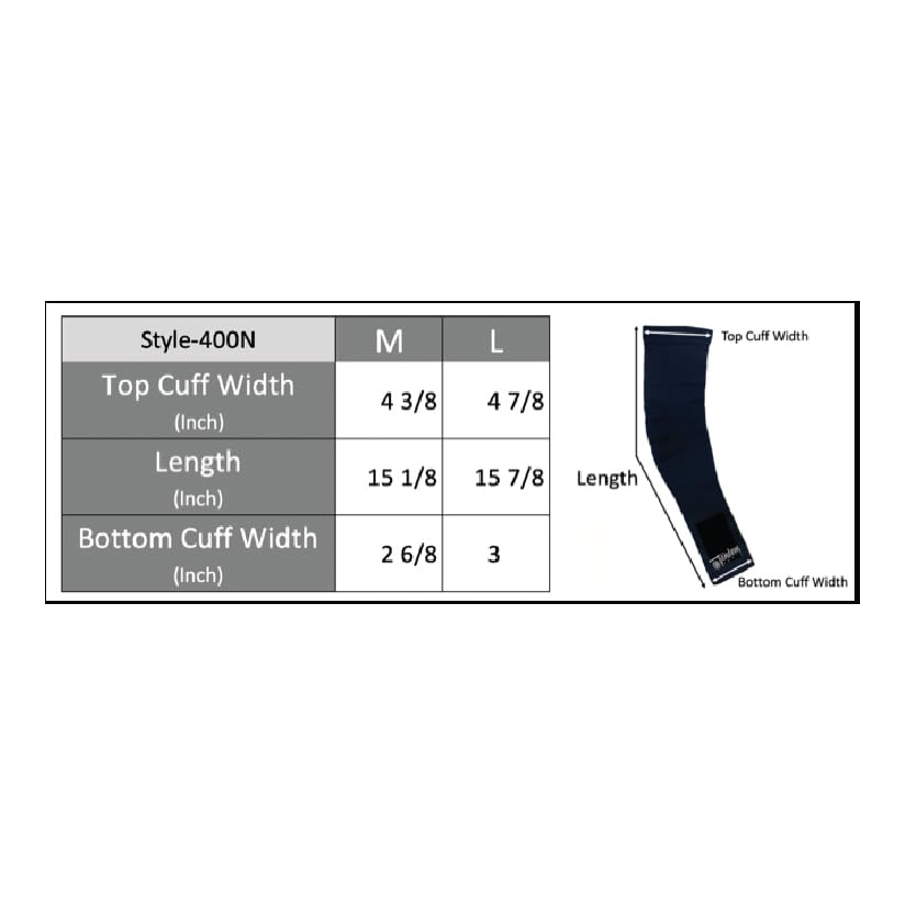 Tandem Sport Volleyball Arm Sleeve, White, Small/Medium - Alternate View 3