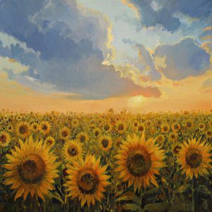 Sun And Sun Outdoor Canvas Wall Art