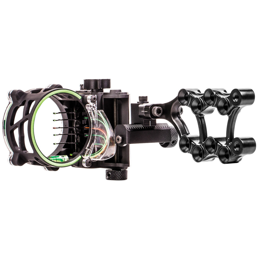 Trophy Ridge Fix Series Sight in Black 5 Pin RH - Front View