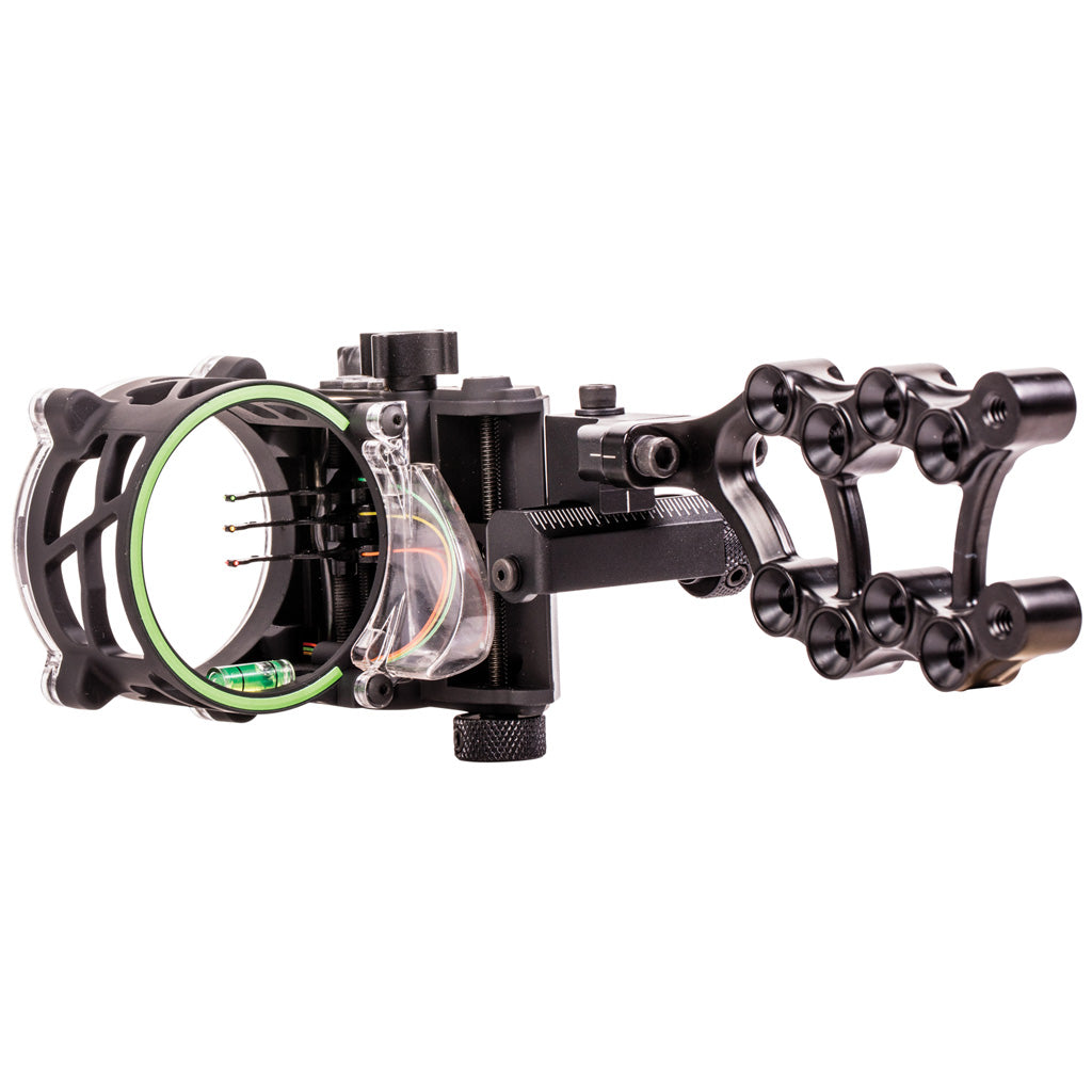 Trophy Ridge Fix Series Sight in Black 3 Pin RH - Front View