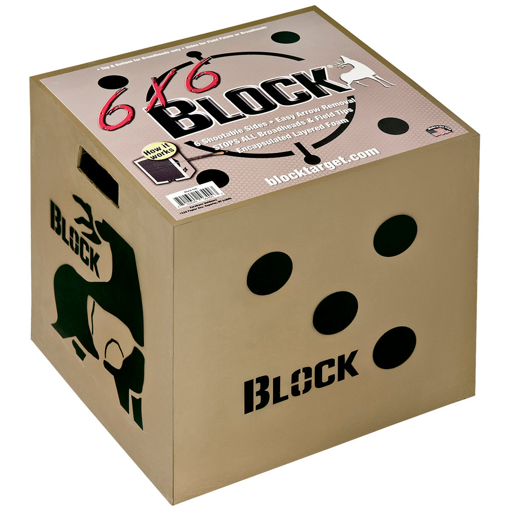Block 6x6 Target - Front View
