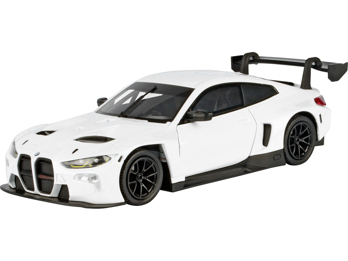 BMW M4 GT3 White "Timeless Legends" Series 1/24 Diecast Model Car by Motormax - View 2