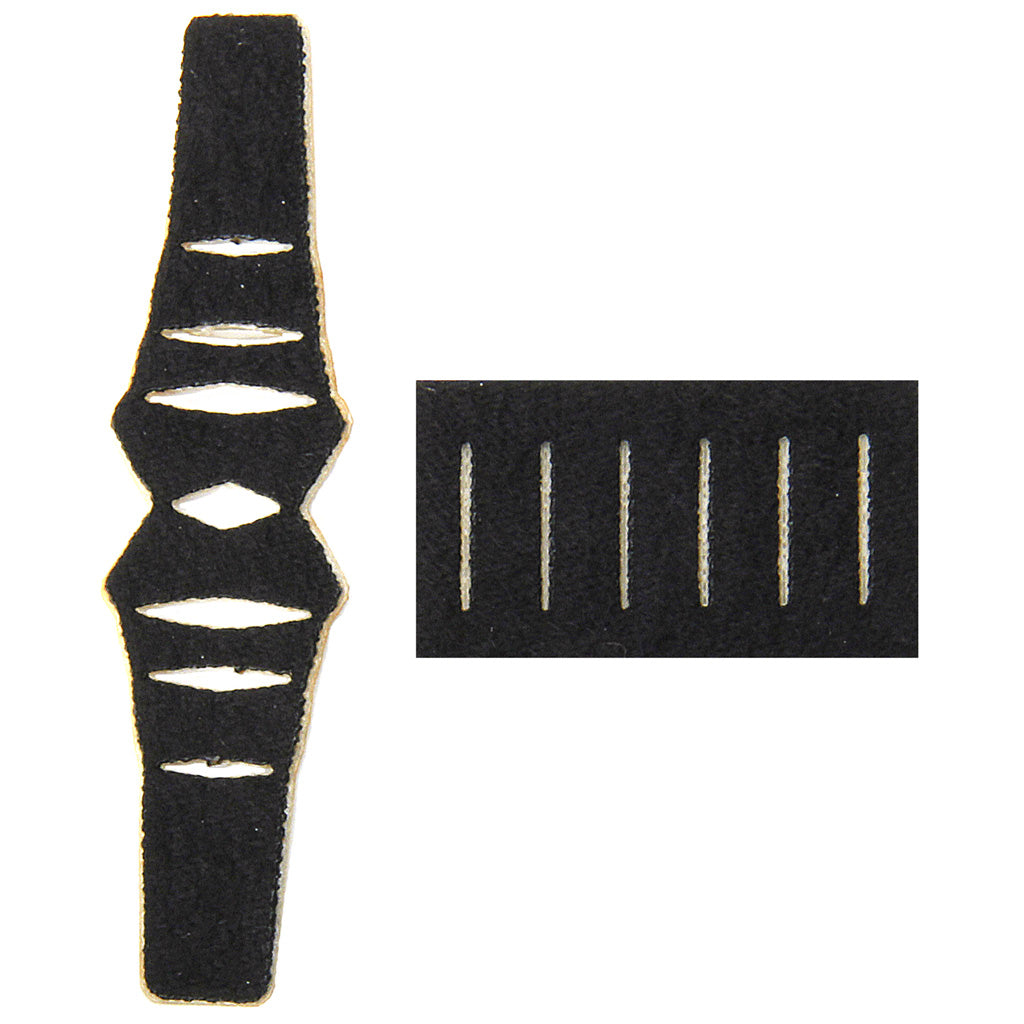 QAD Replacement Felt Kit in Black - Front View