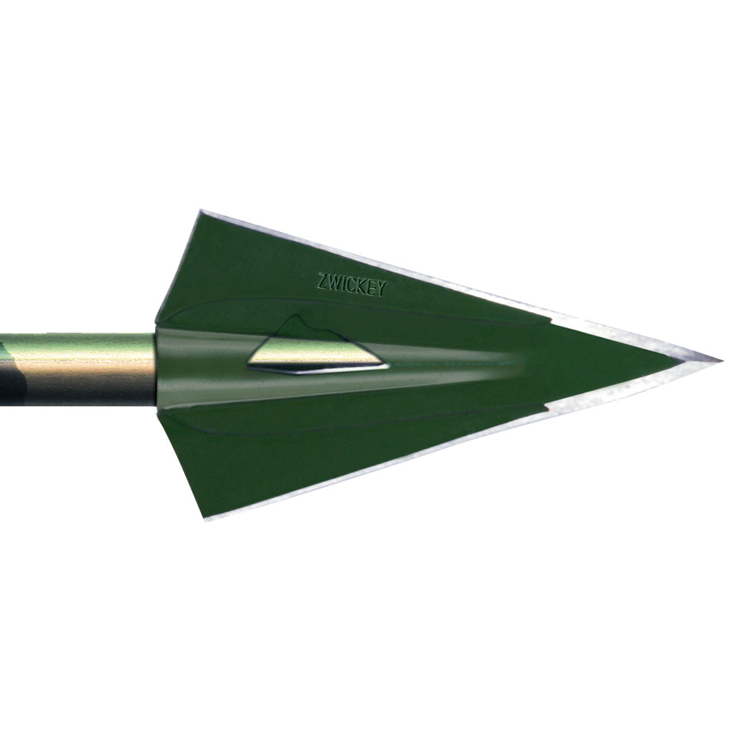 Zwickey Delta Broadheads in Glue On 4 Blade 135 gr. 3 pk. - Front View