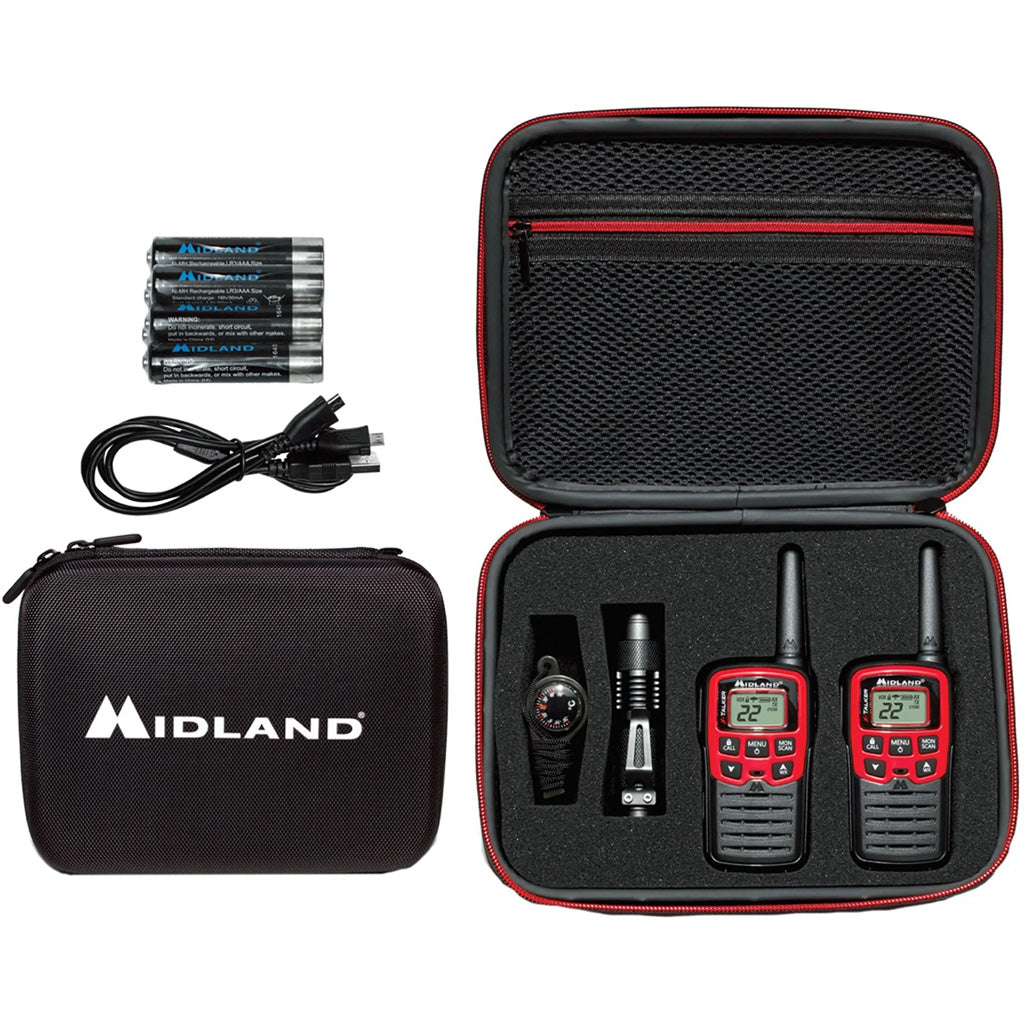Midland EX37VP Two-Way Radio Kit - Front View