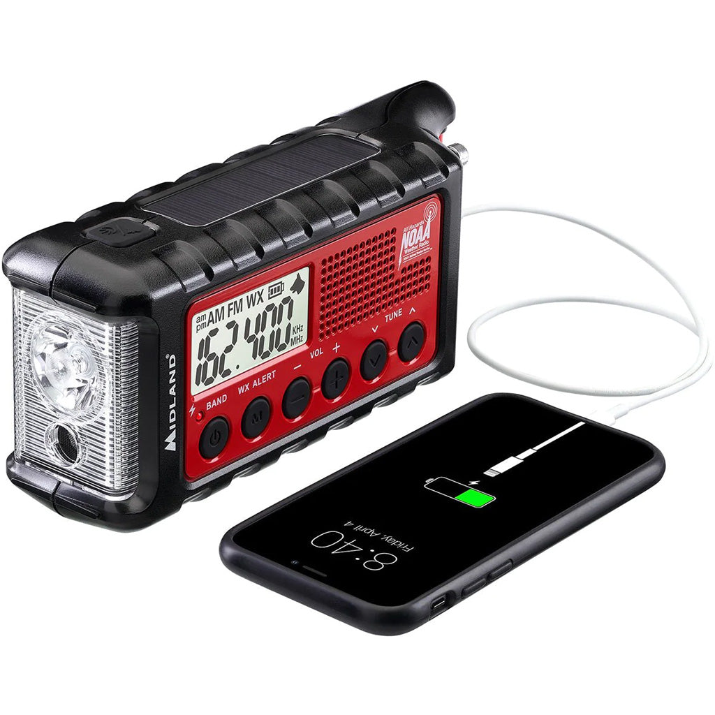 Midland ER310 Weather Alert Radio - Front View