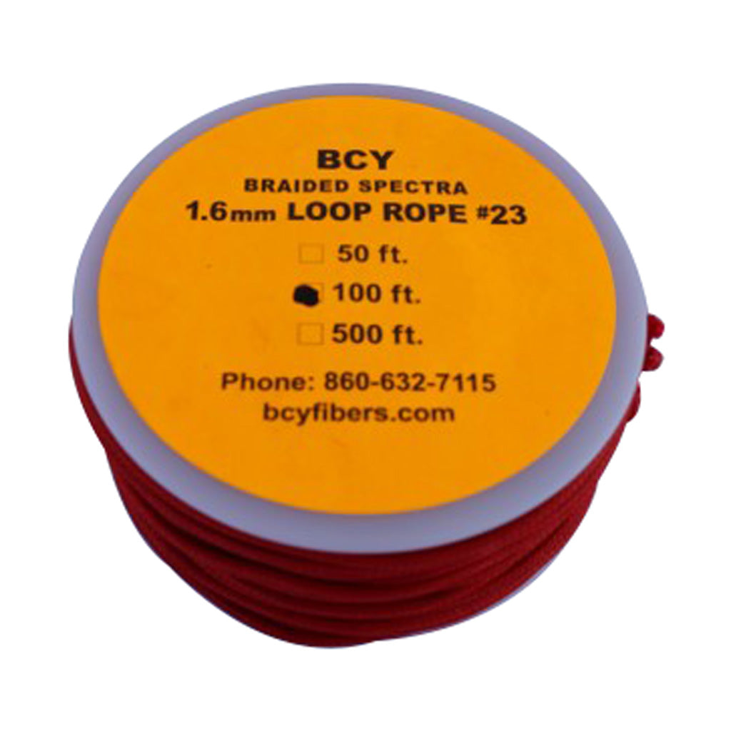 BCY 23 D-Loop Material in Red - Front View