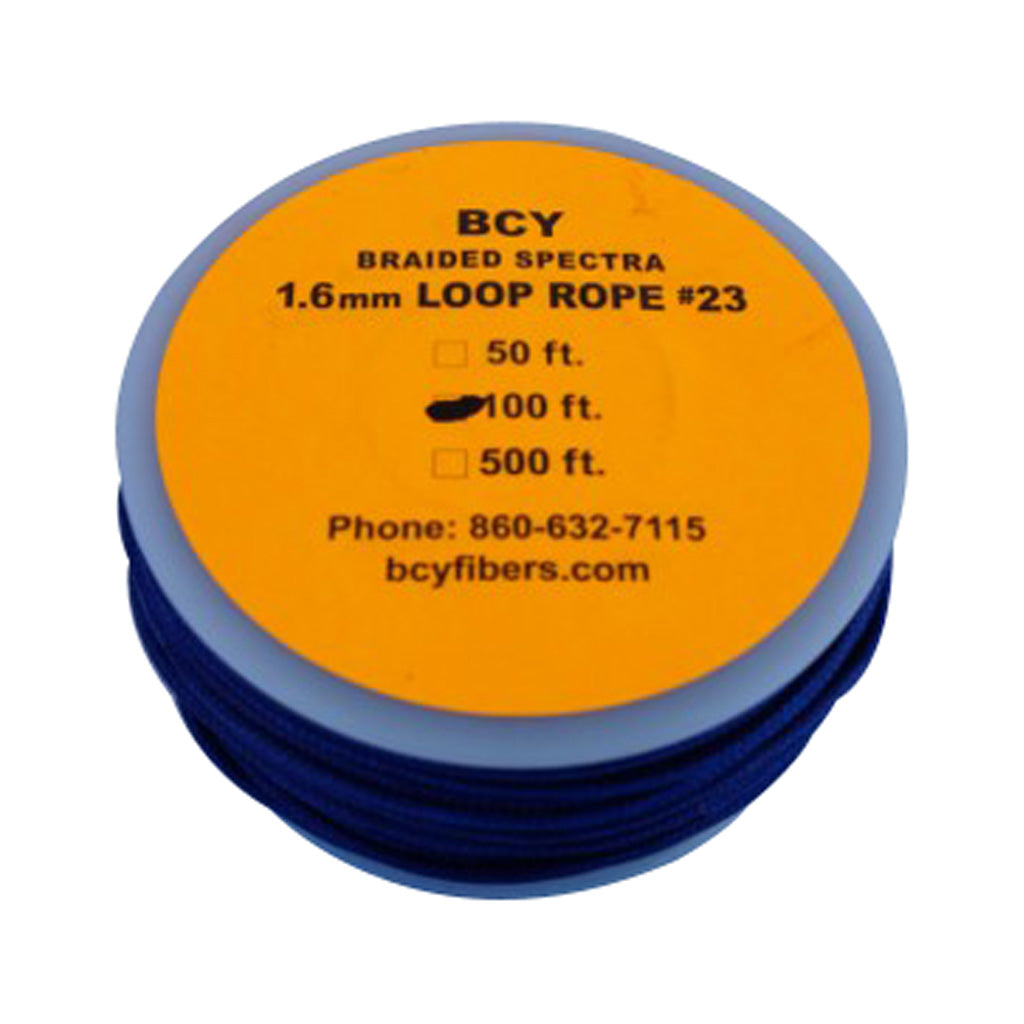 BCY 23 D-Loop Material in Blue - Front View
